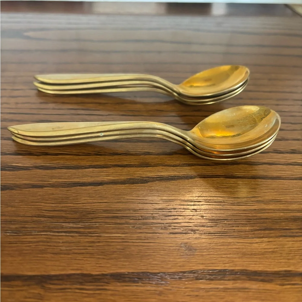 Dirilyte Gold-Toned Spoons Set 6